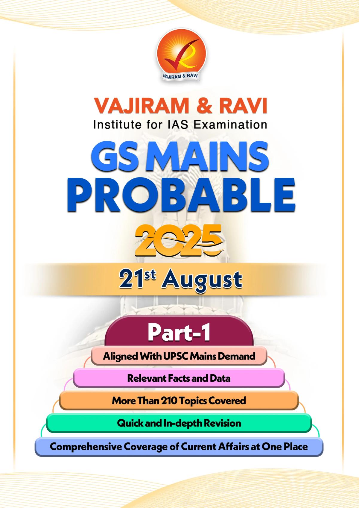 Vajiram-Mains-Probable-2025-Part-1 cover