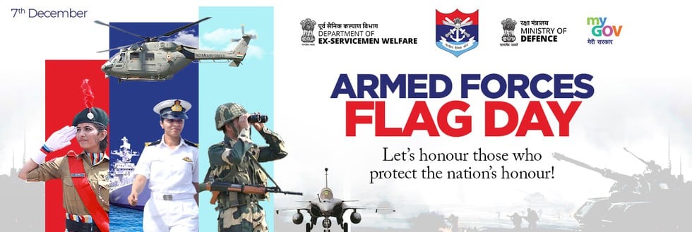 Armed Forces Flag Day celebration