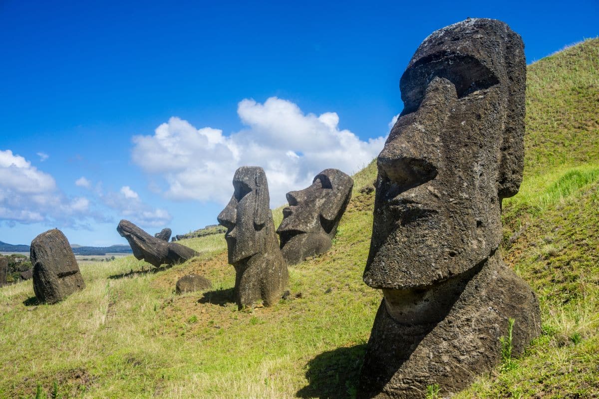 What are Moai Statues?