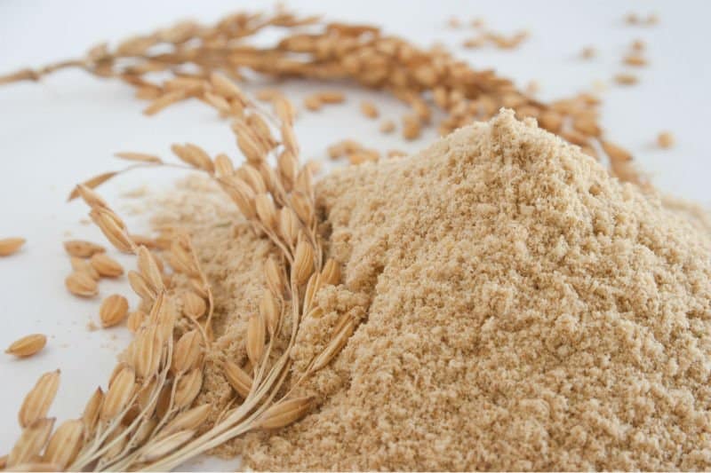 What is Rice bran?