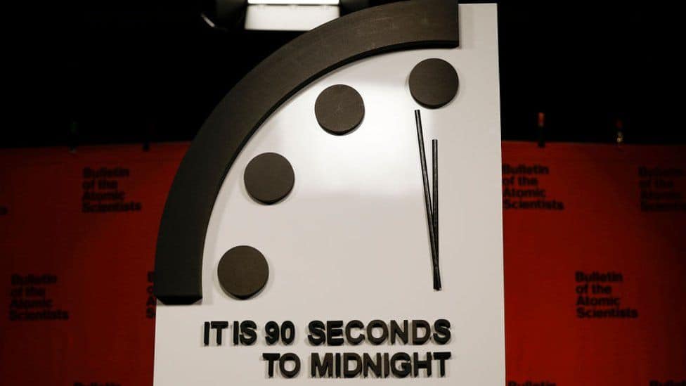 What is the Doomsday Clock?