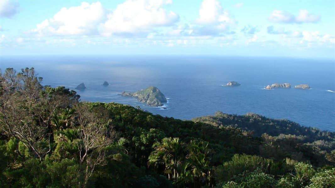 Where is the Kermadec Islands?