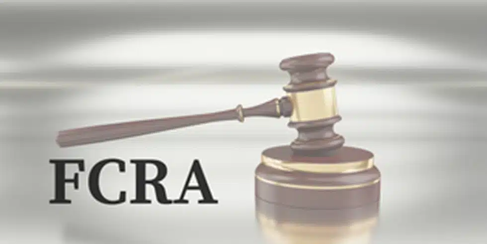 FCRA (Foreign Contribution Regulation Act)