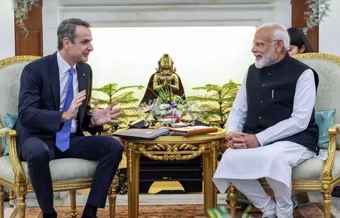 State Visit of Prime Minister of Greece to India