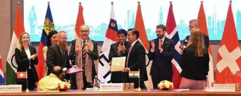 India-EFTA Trade and Economic Partnership Agreement