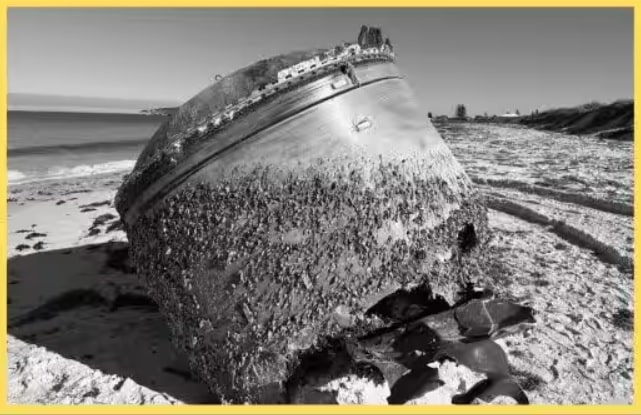 ISRO Rocket Debris on Australian Shore