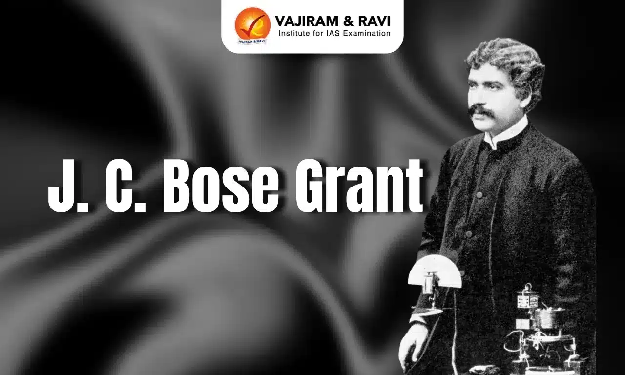 J. C. Bose Grant