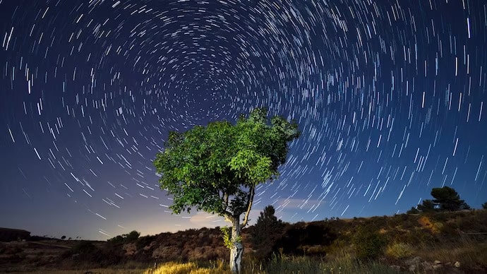 Leonid meteor shower