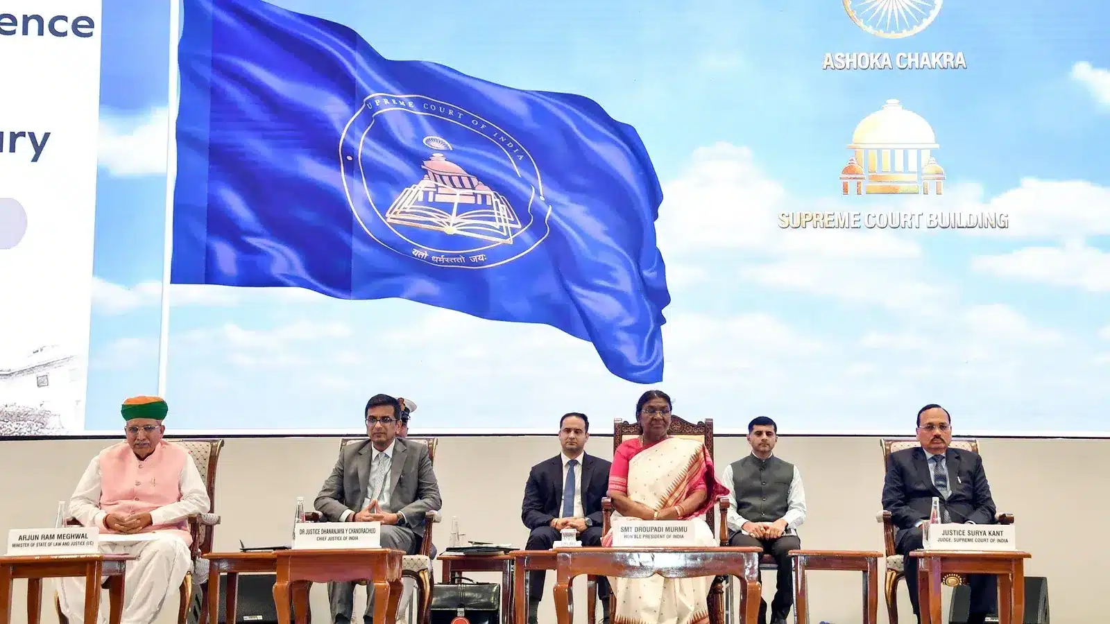 New Flag and Insignia of the Supreme Court of India
