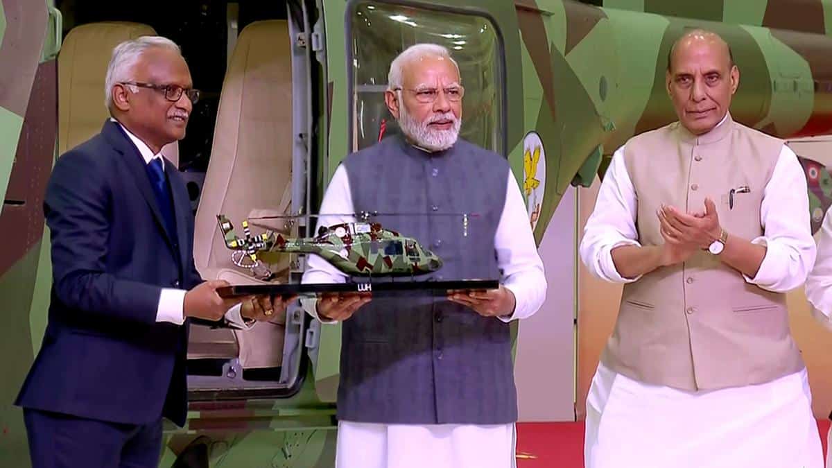 PM Unveils Country’s Largest Chopper-making Plant