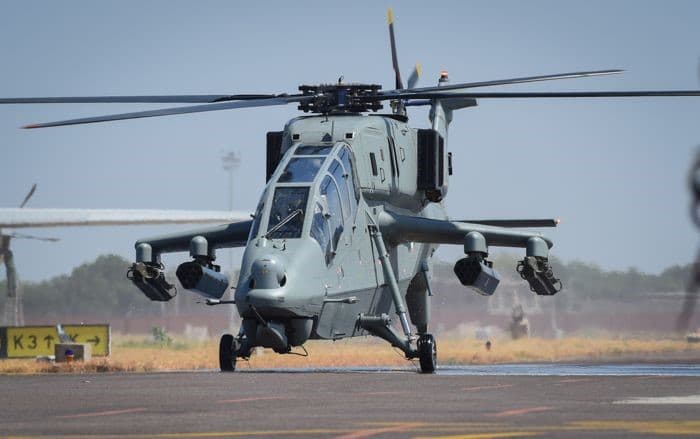 Prachand attack helicopters