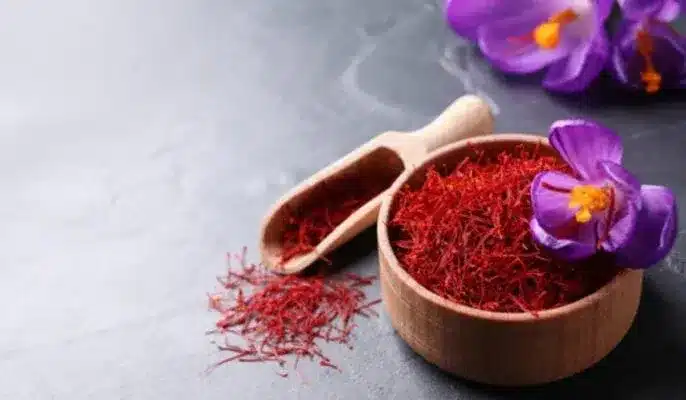 Saffron Crop
