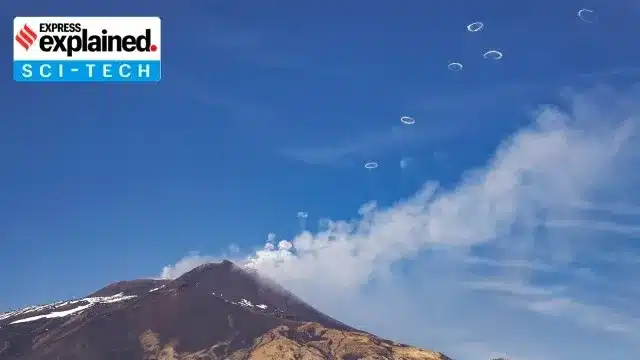 Volcanic Vortex Rings