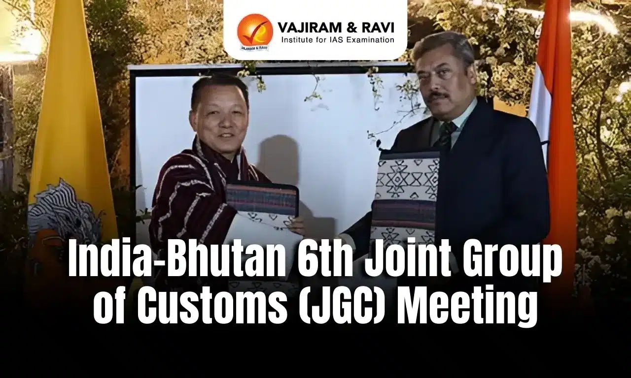 India–Bhutan 6th Joint Group of Customs (JGC) Meeting