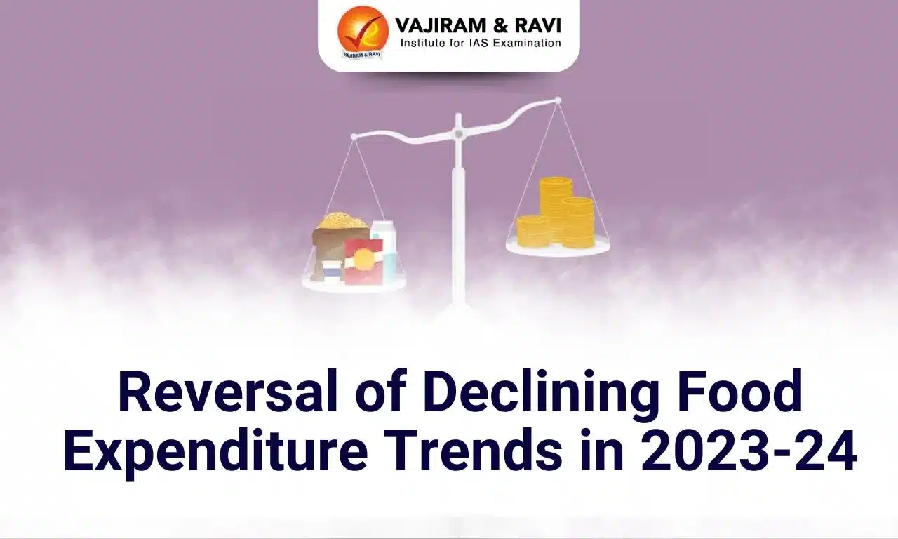 Reversal of Declining Food Expenditure Trends in 2023-24