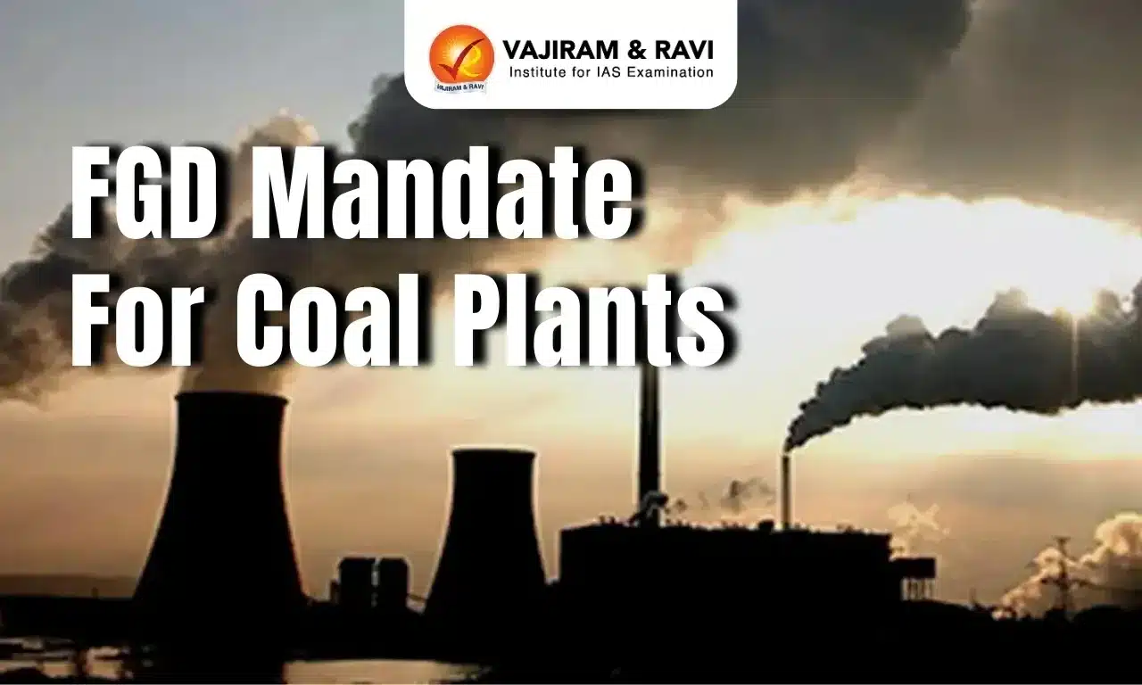 Study Recommends Rollback of FGD Mandate for Indian Coal Power Plants