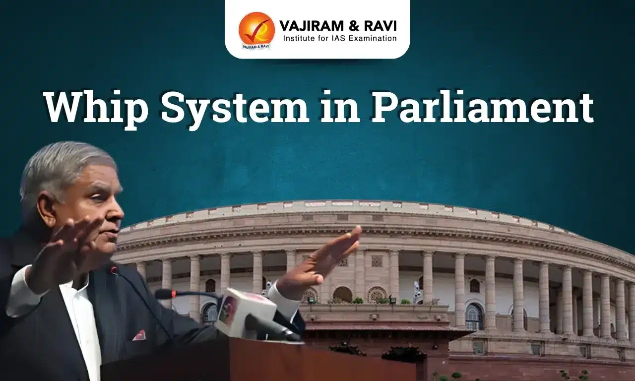 Understanding the Whip System in Indian Parliament, Types, Roles, and Significance