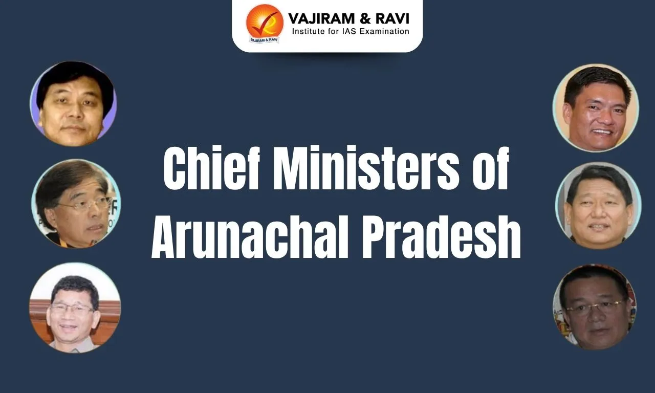 Chief Ministers of Arunachal Pradesh