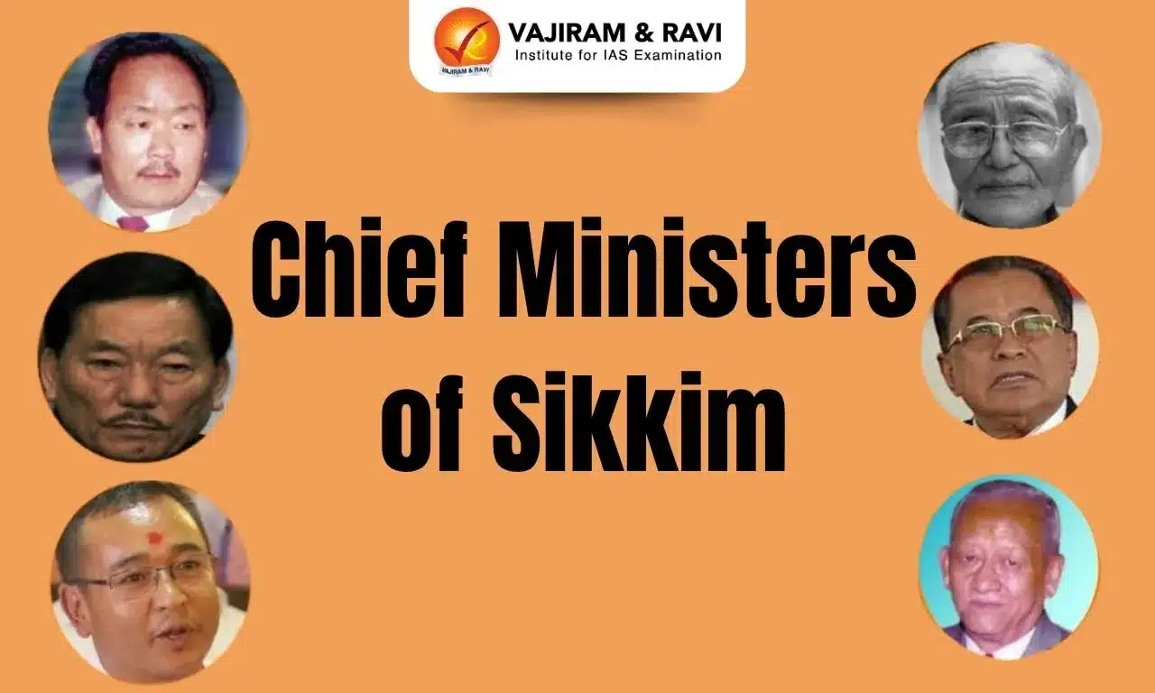 Chief Ministers of Sikkim