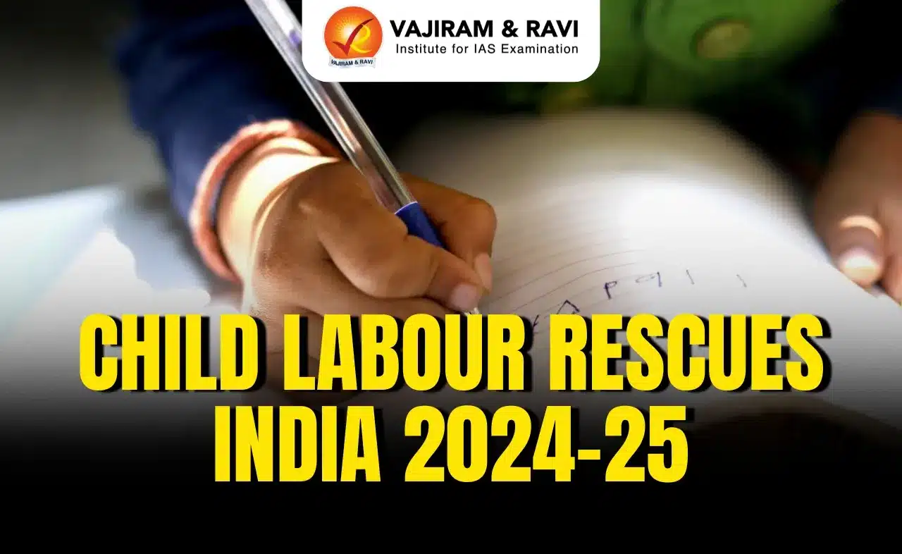 Child Labour Rescues India 2024-25
