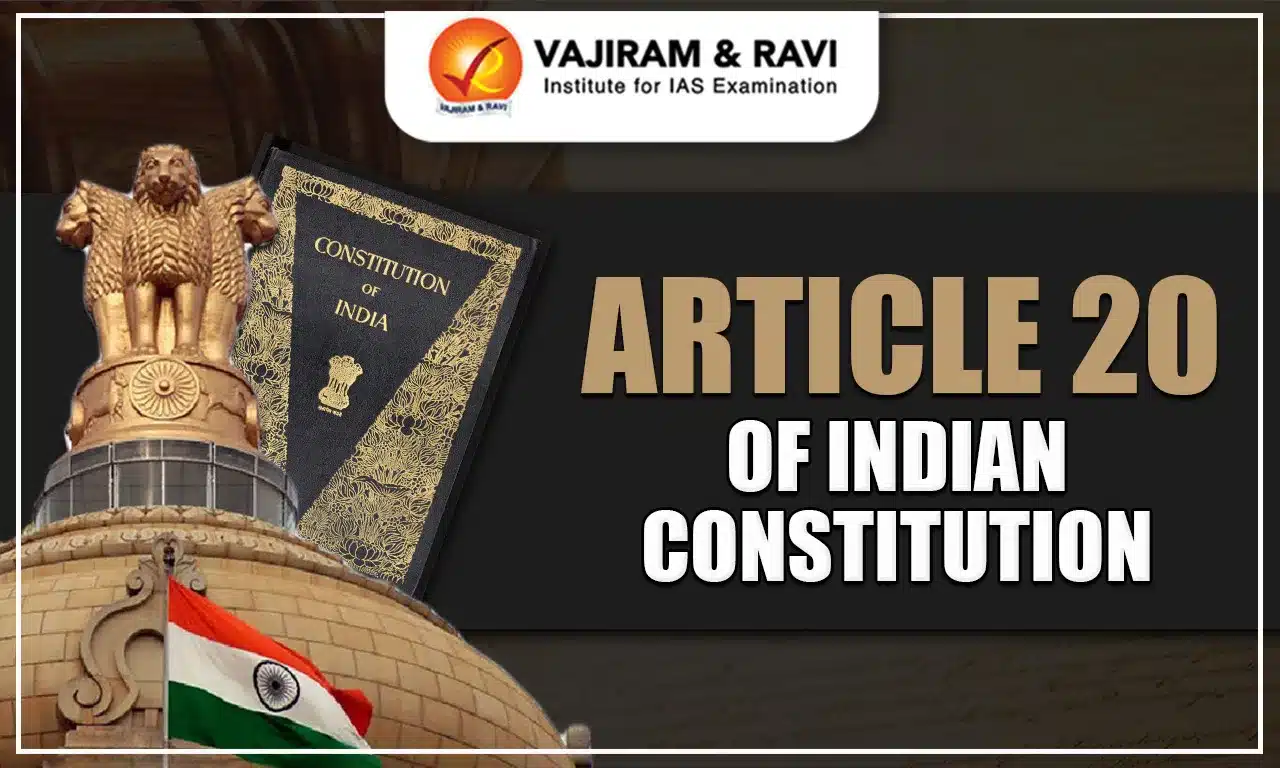 Article 20 of Indian Constitution