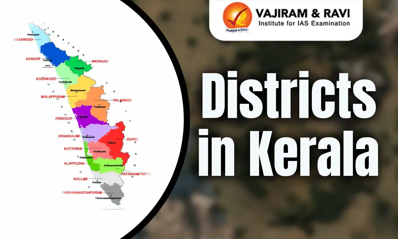 Districts in Kerala