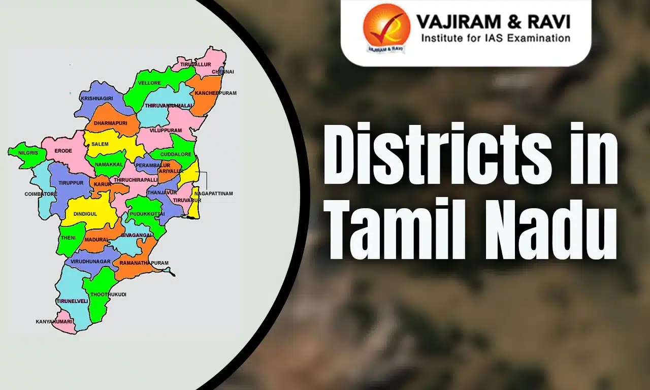 Districts in Tamil Nadu