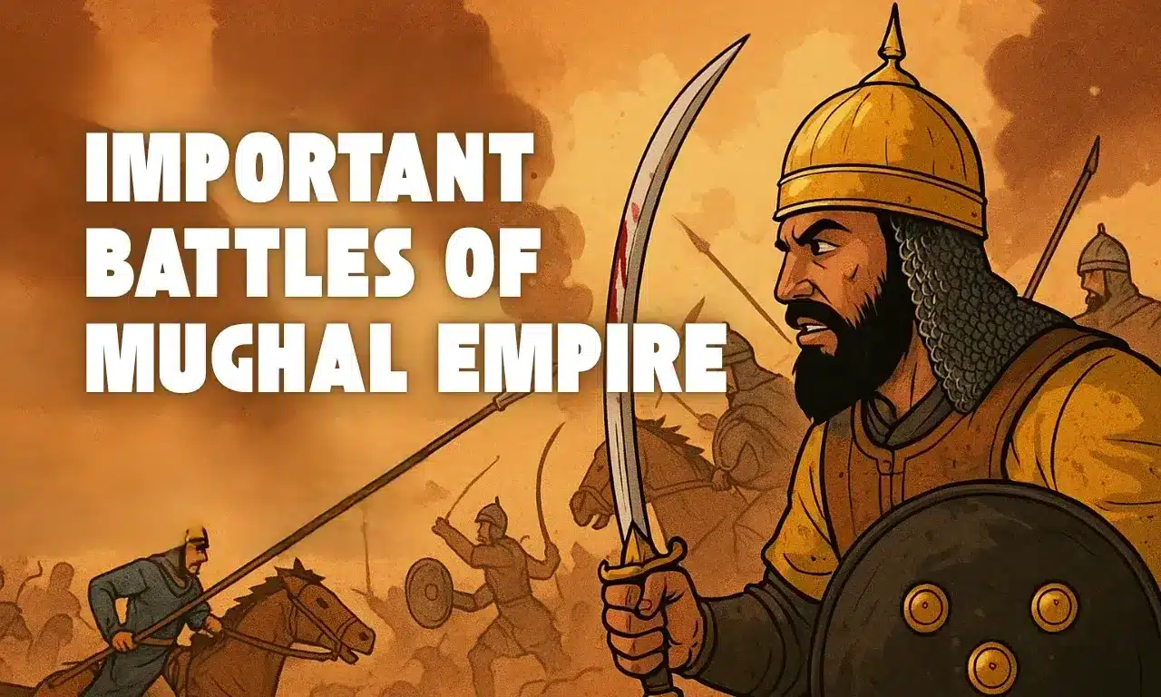 Important Battles of Mughal Empire
