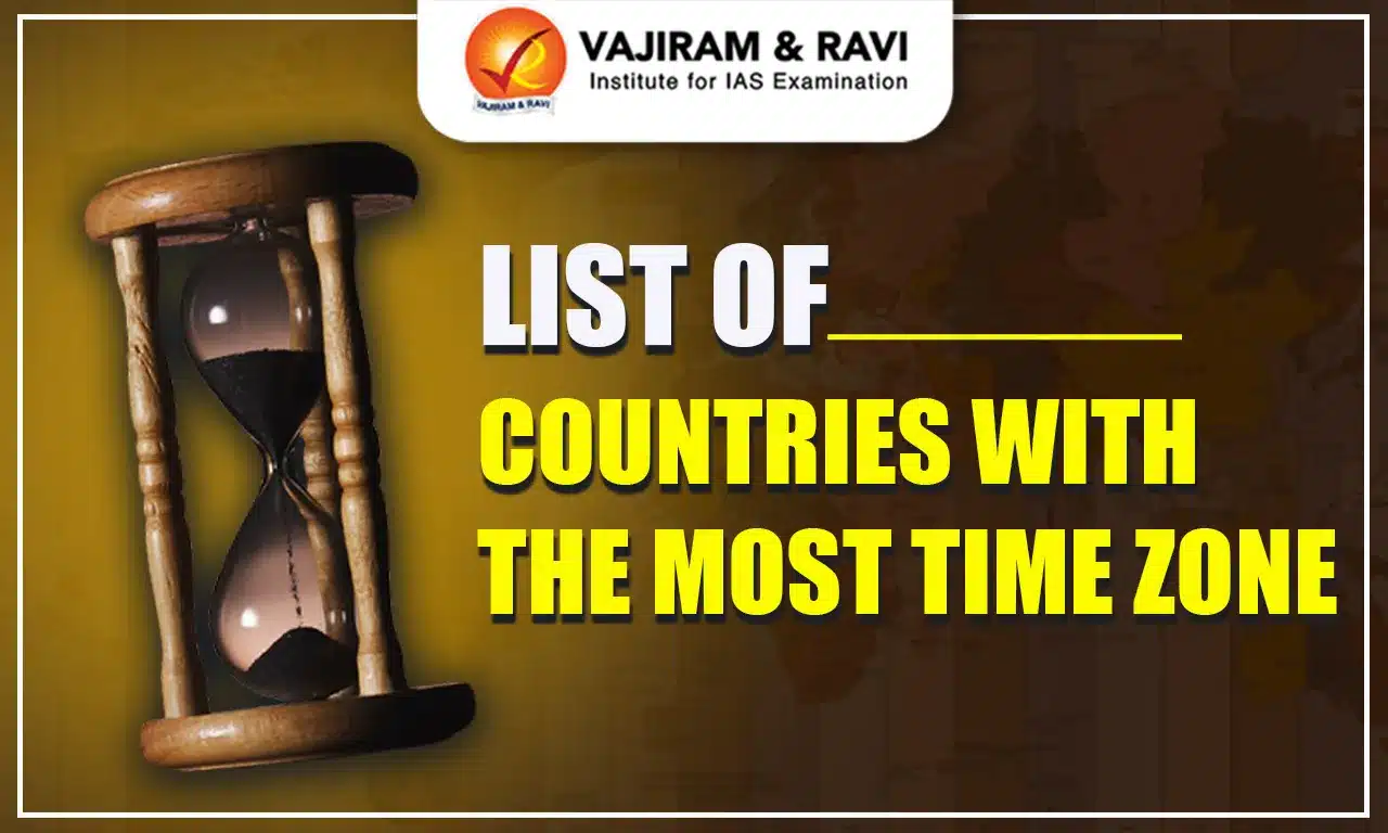List of Countries With the Most Time Zones