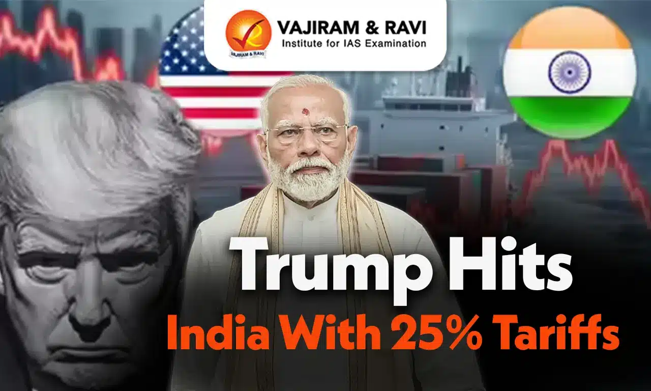 Trump Hits India With 25% Tariffs