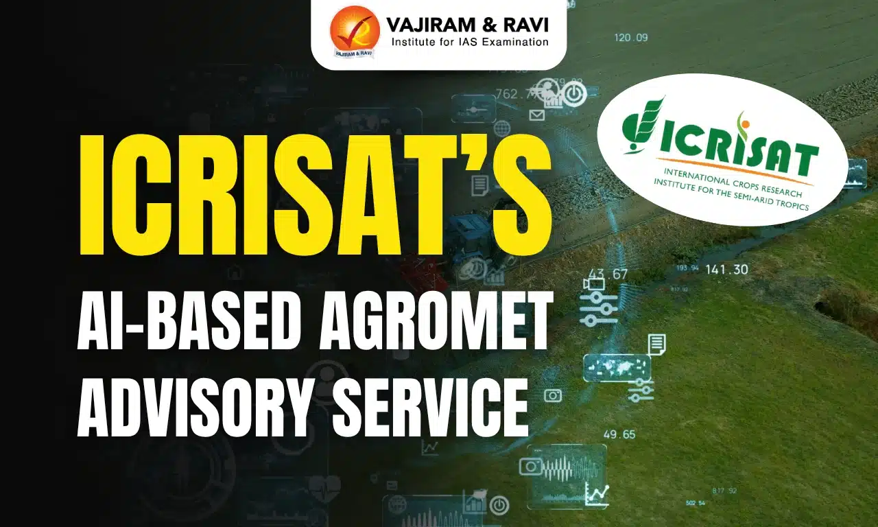 ICRISAT’s AI-based Agromet Advisory Service