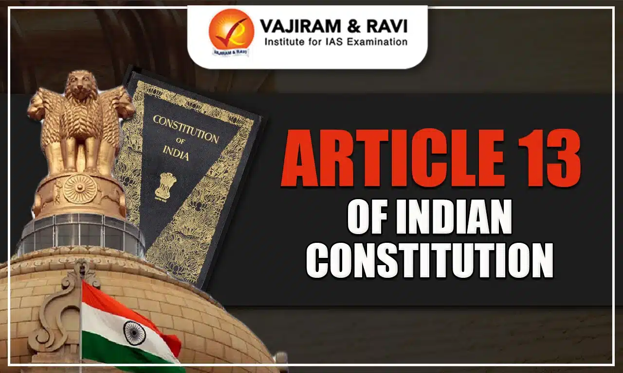 Article 13 of Indian Constitution