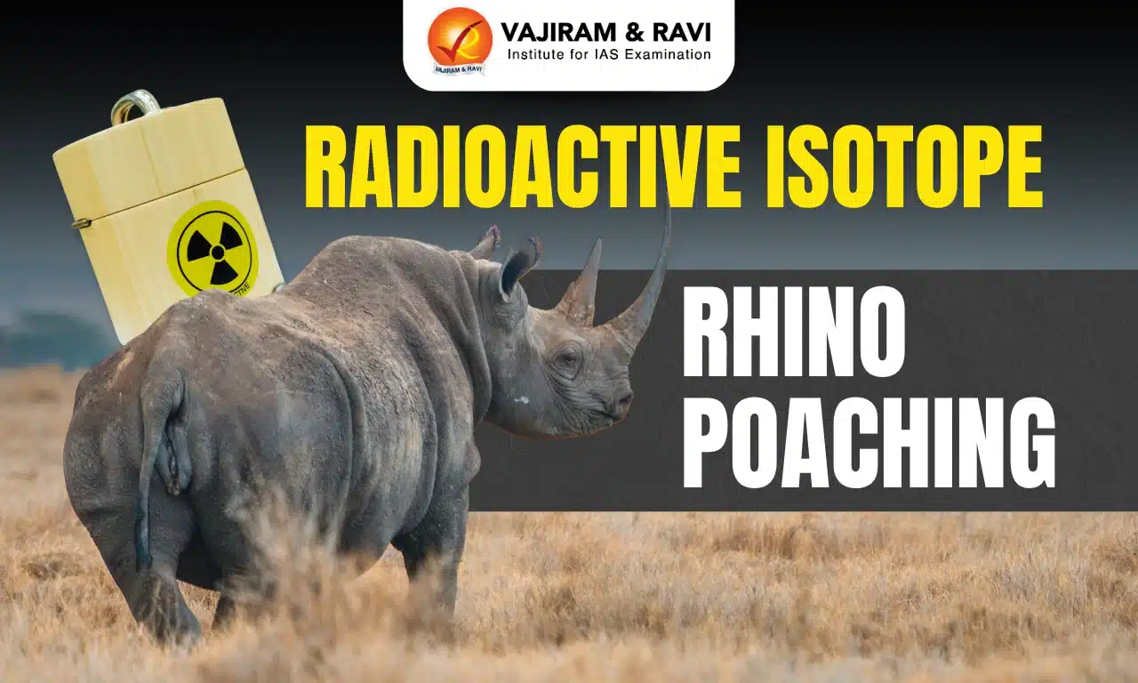Radioactive Isotope Rhino Poaching