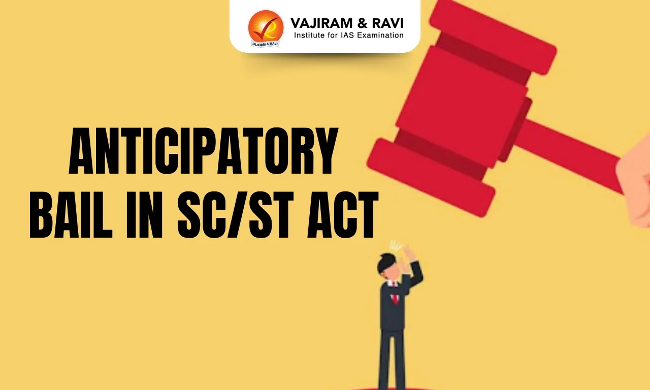 Anticipatory bail in SCST Act