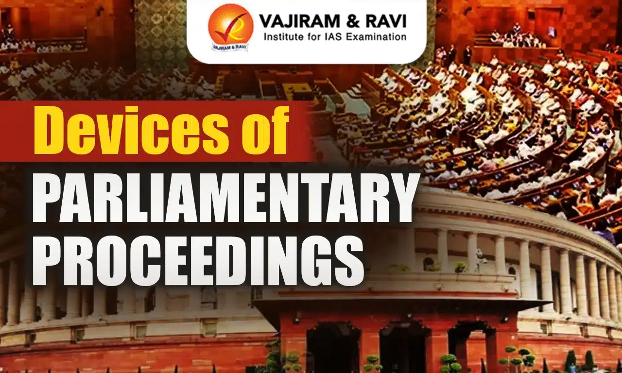 Devices of Parliamentary Proceedings
