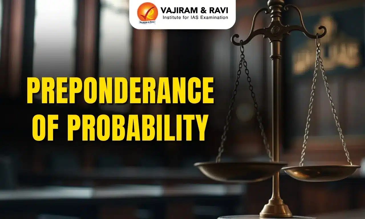 Preponderance of Probability