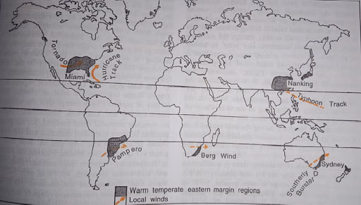 China Type Climate Map
