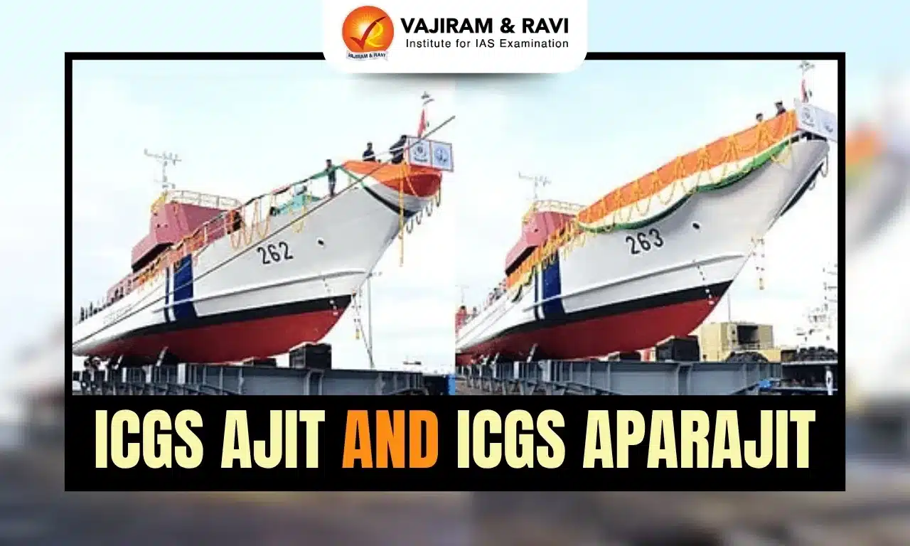 ICGS Ajit and ICGS Aparajit