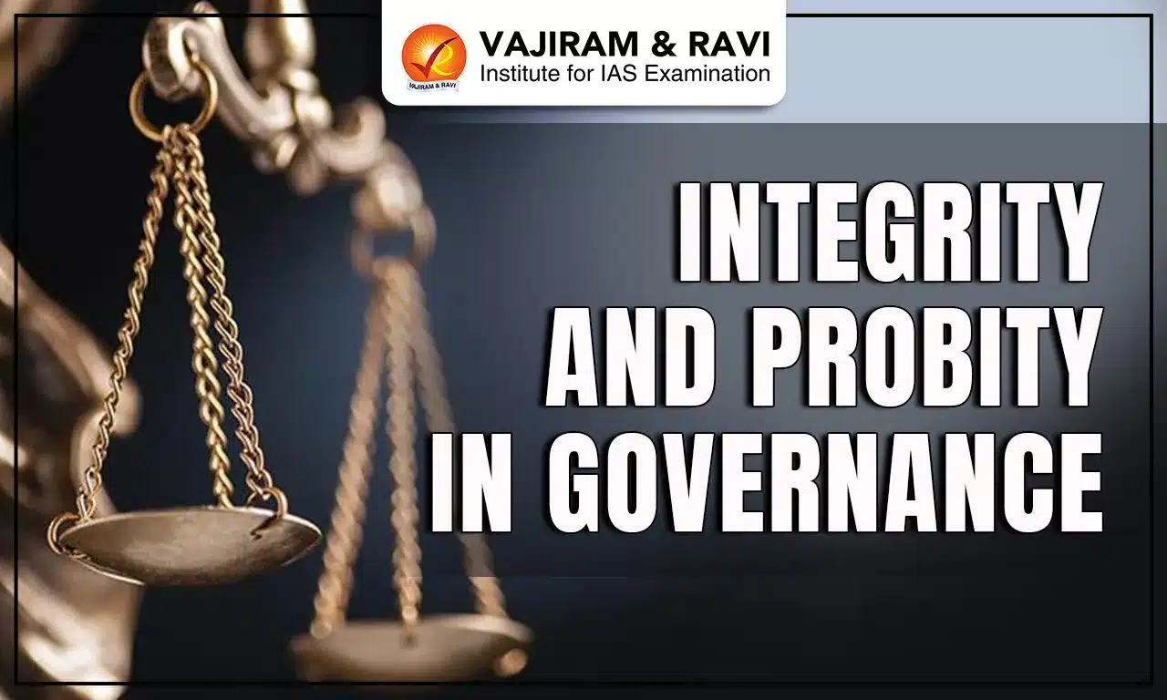 Integrity and Probity in Governance