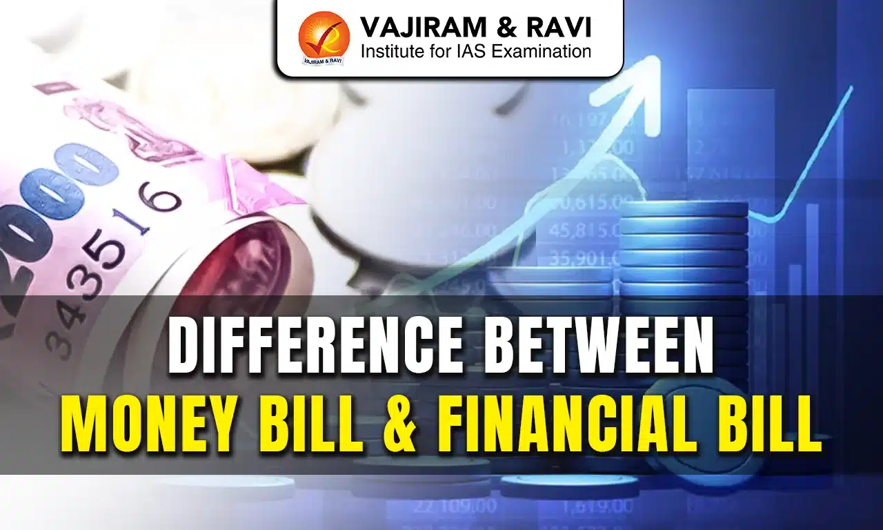 Difference Between Money Bill & Financial Bill