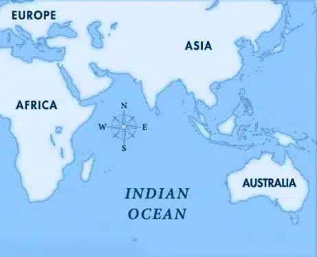 Indian Ocean Map