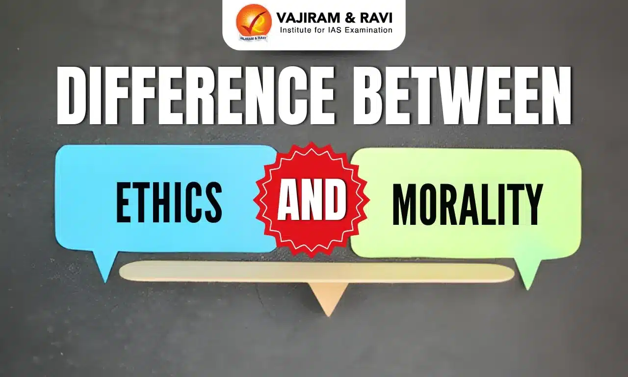 Difference between Ethics and Morality