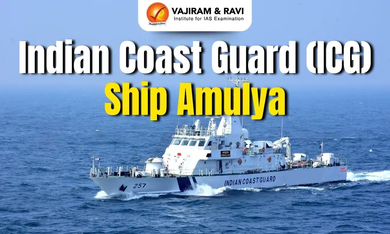 Indian Coast Guard (ICG) Ship Amulya