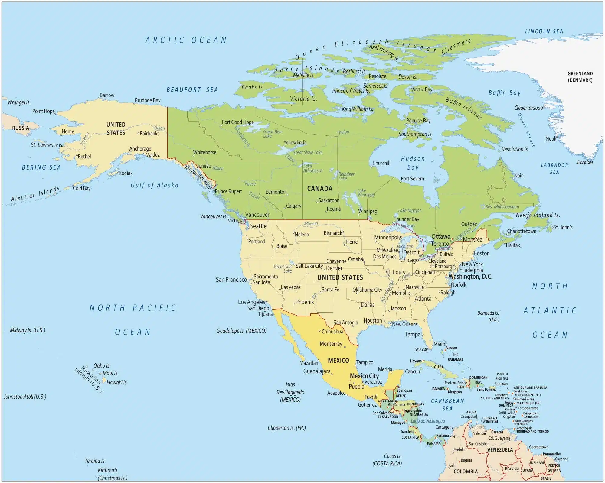 North America Map