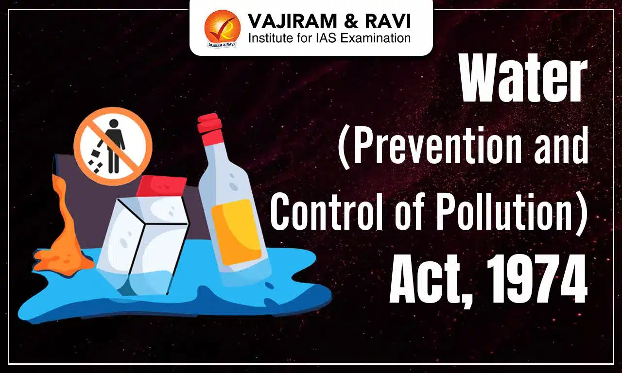 Water (Prevention and Control of Pollution) Act, 1974