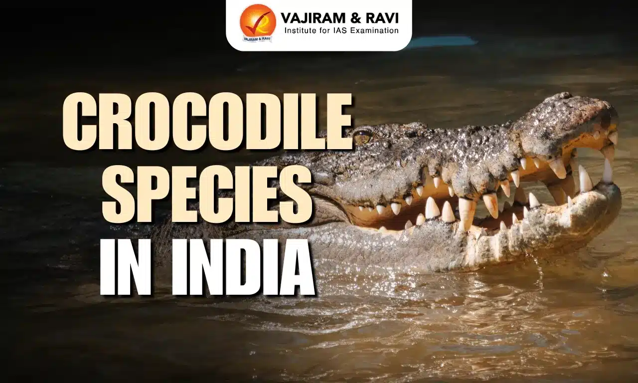 Crocodile Species in India