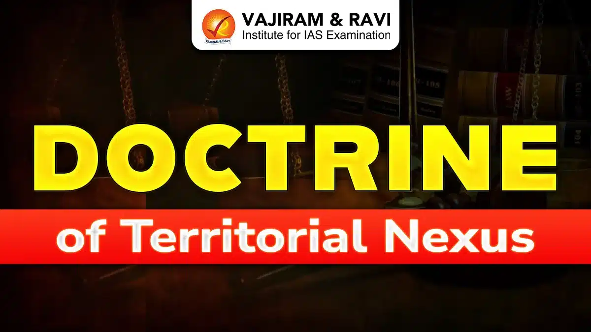 Doctrine of Territorial Nexus