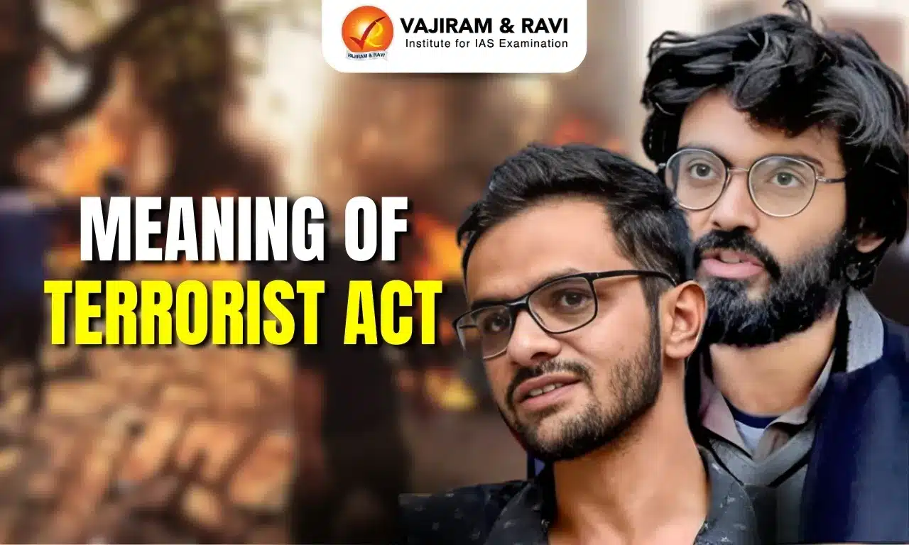 Meaning of Terrorist Act