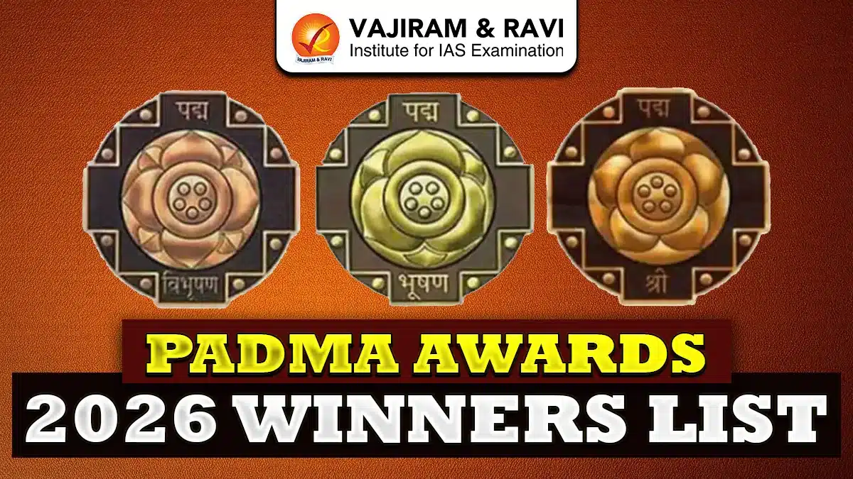 Padma Awards 2026 Winners List