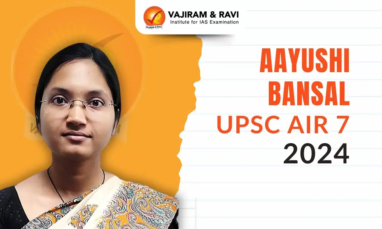 AAYUSHI BANSAL UPSC AIR 7 2024